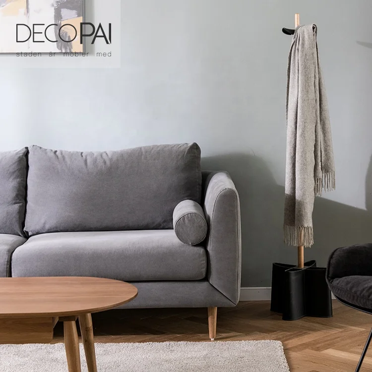 Скандинавском стиле китайская фабрика три сиденья моющиеся диван с тканевой обивкой современный обивка диван с тканевой обивкой