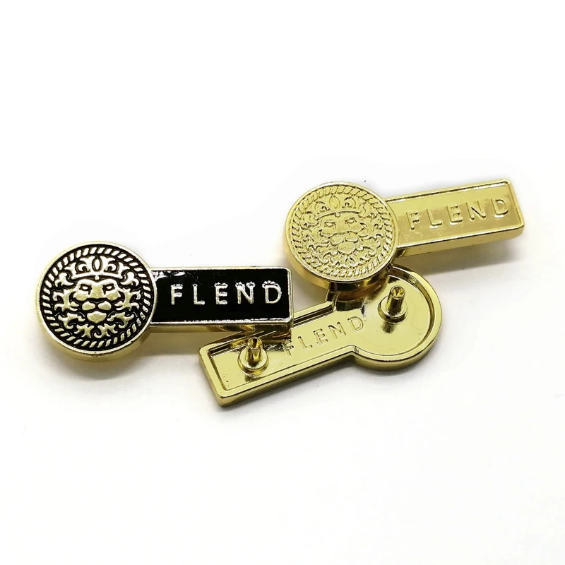 14 Years Factory OEM Service Alloy Pu Leather Label Rainbow Metal Logo Tags Metal Logo Plates Metal Logo Label For Clothing