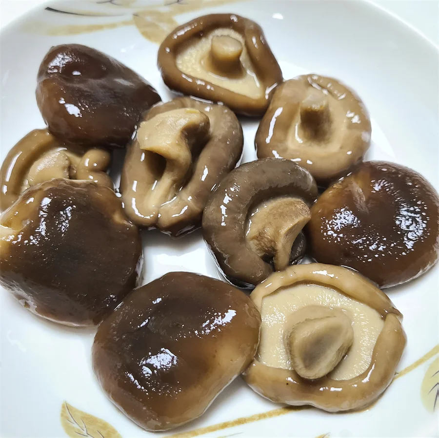 3kg Good Quality Canned Shiitakes Mushroom in Brine for Cooking