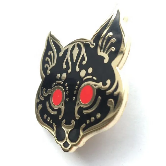 High-quality material, fine polishing process, high-quality hard enamel pin