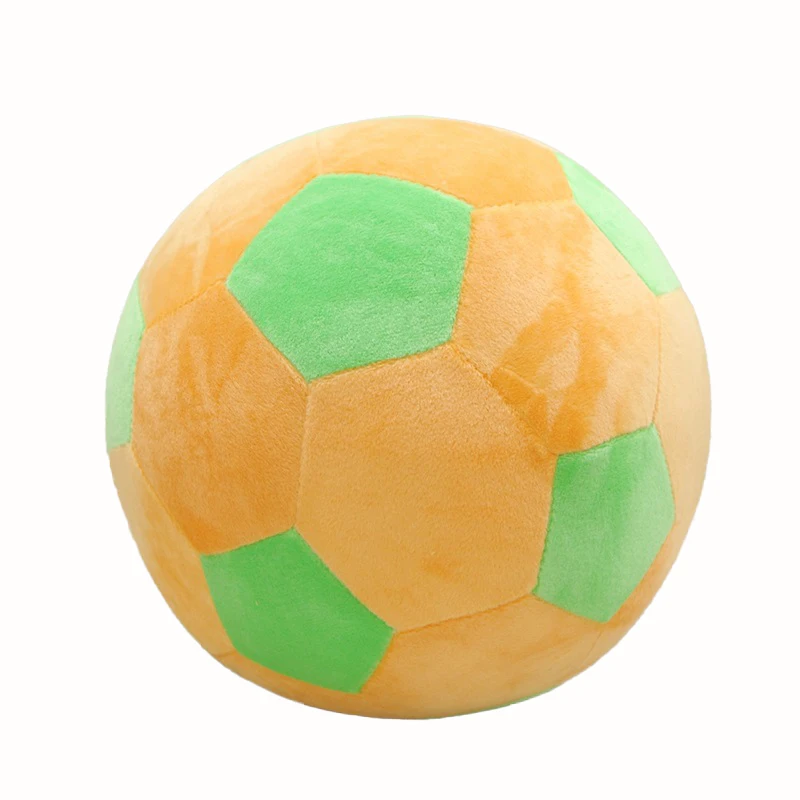 High Quality Stuffed Soccer Doll Custom Plush Football Toy Plush Football Pillow Baby Soft Soccer Ball Shape Toy