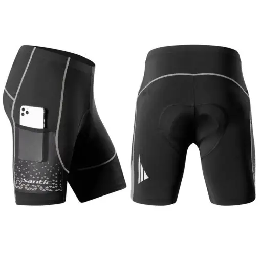 Santic Womens Cycling Shorts With 3D Gel Padded - Breathable Women Bike Shorts Biker Pants for Outdoor Biking Riding Wholesale