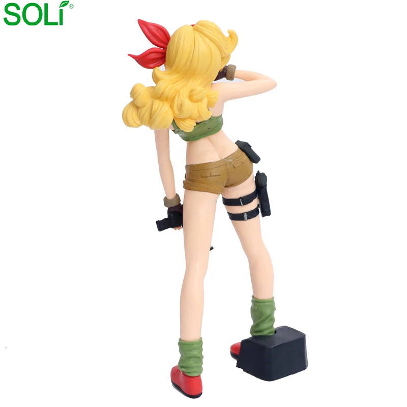 Oem custom 25cm pvc toy Sexy girl figure action figures toys ball z Lunch