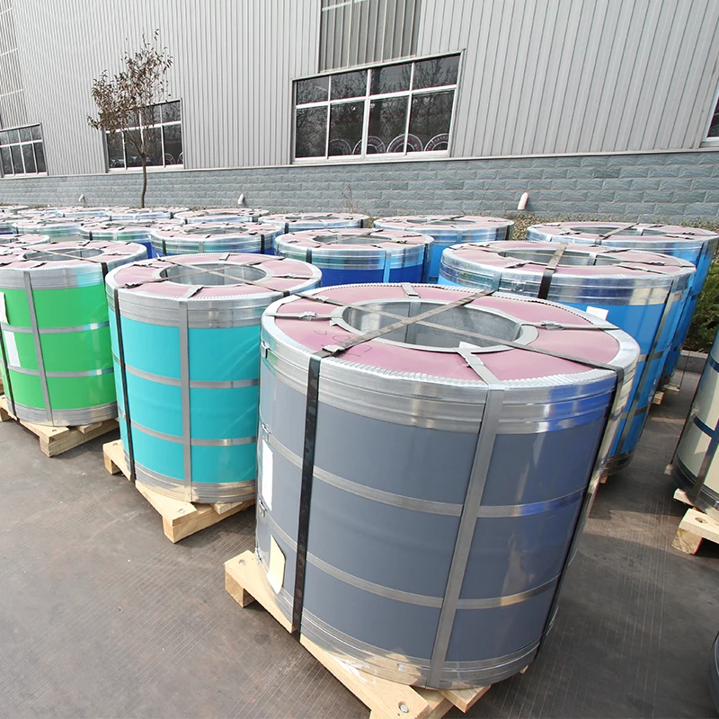 Hot Dipped Galvanized Plate Reels Prepainted Steel Ppgl Col Line White Sheet Ppgi Coil China P