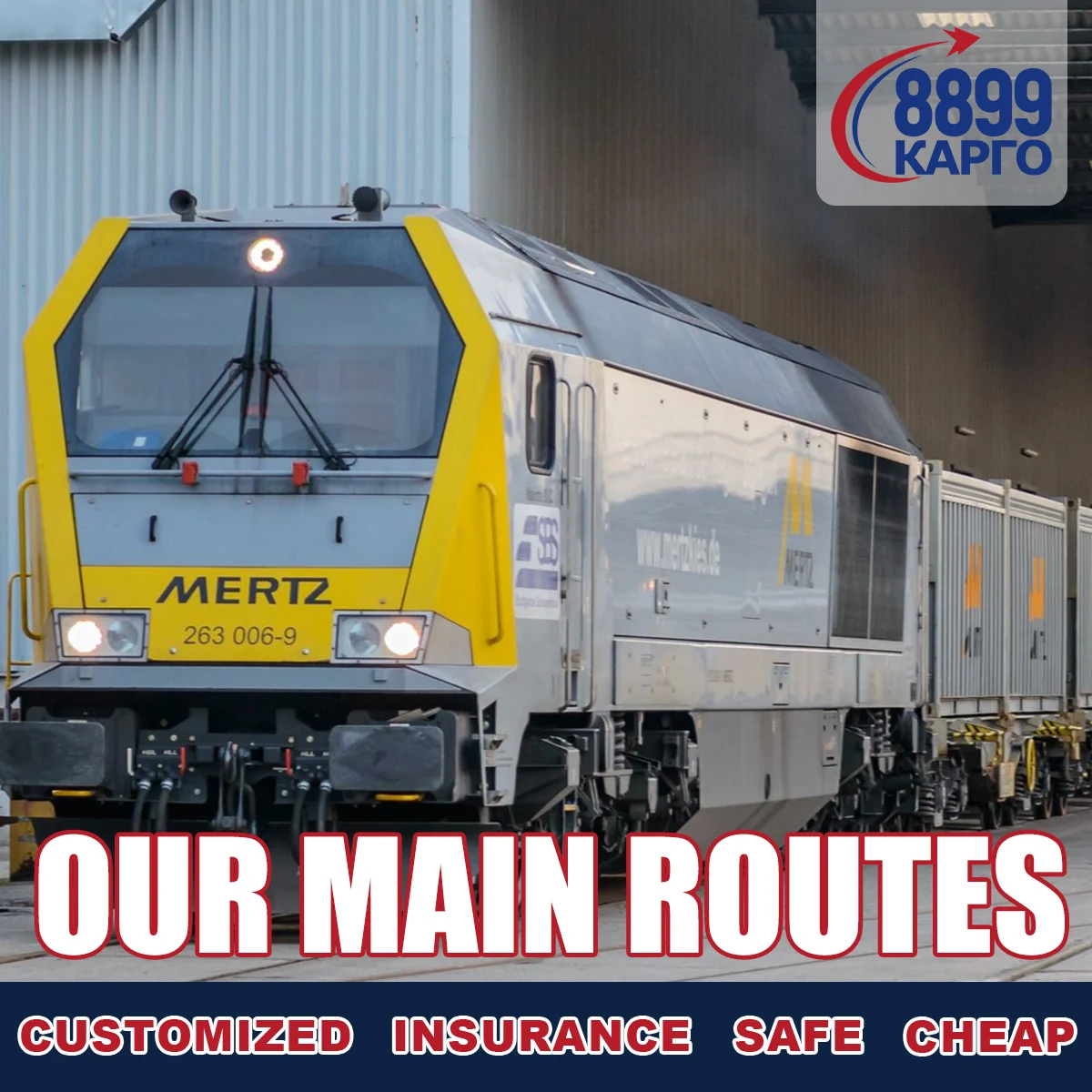 Secure Air and Railway Freight Forwarder Shipping Agent DDP Door To Door Logistics Service From Yiwu China to Belarus Russia