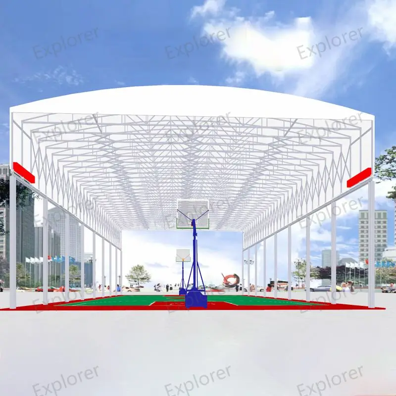 Big Size Push Pull Retractable With Wheel For Carport Folding Garage Caravan Awning Tent