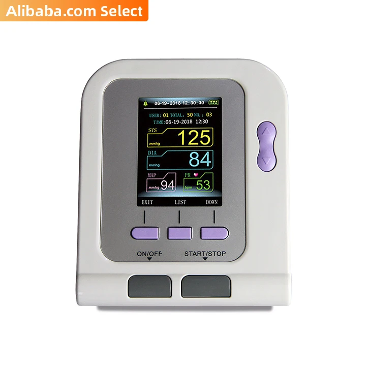 
Alibaba select Home & Pet Hospital Use Digital Blood Pressure BP Monitor(50pcs/CTN) 