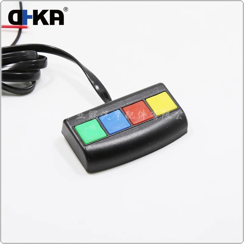 12V 4 Tones 30Watt Mini Loud Voice Speaker Electric Signal Horn Dual Tone Siren Wired Alarm Siren Horn for Automotive  AS113