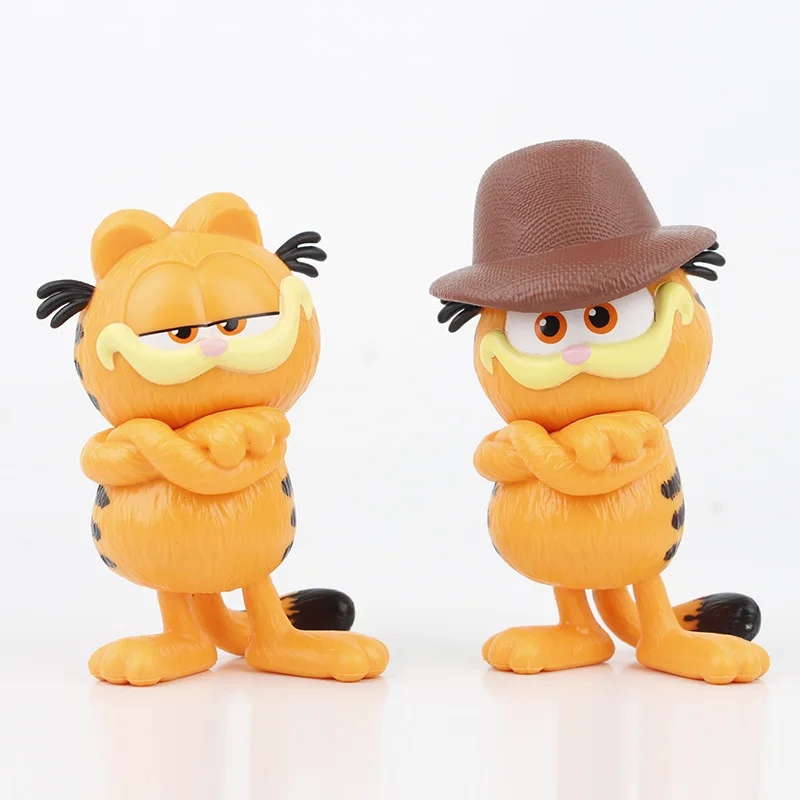 Zealed 6 Pieces/Set Exotic ExoticShorthair Gaffey Cat Collection PVC Model Action Figure Cartoon Cute Doll Toys Wholesale