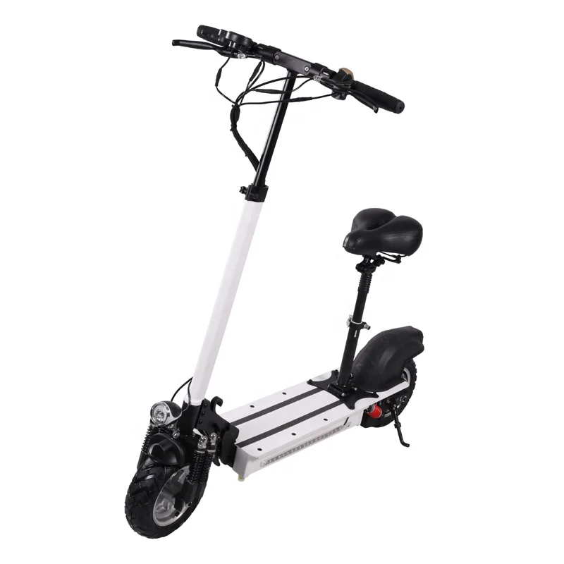 Factory direct sale 48V  2400W dual motor  big wheel 10 inch lithium battery disc brake electric scooter for adult