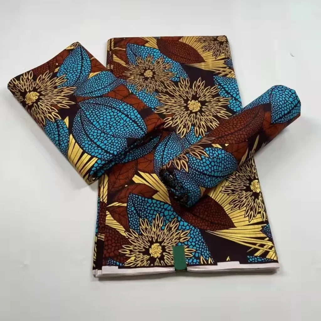 Nice Design Wholesale African Traditional Fabric Cotton Wax Print Fabrics Super Hot