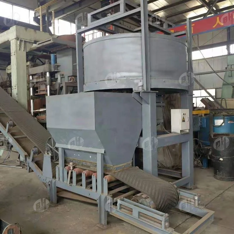 Flaskless foundry molding machine for automatic molding line for casting and foundry