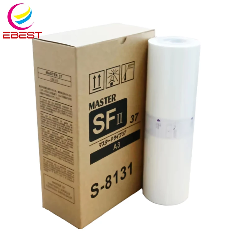 EBEST Good Quality Compatible A3 RISOs FII Type Master S-8131 For Risographs SF5350II SF9350 SF5350 EZ/RZ/MZ Master Paper