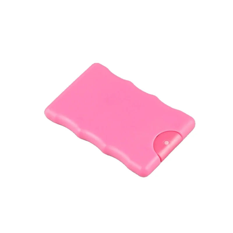 Пеленки для путешествий и дома, 20 мл Карманный пластиковая кредитная карта спрей бутылка дезинфицирующее средство для рук спрей сумка карты спрей