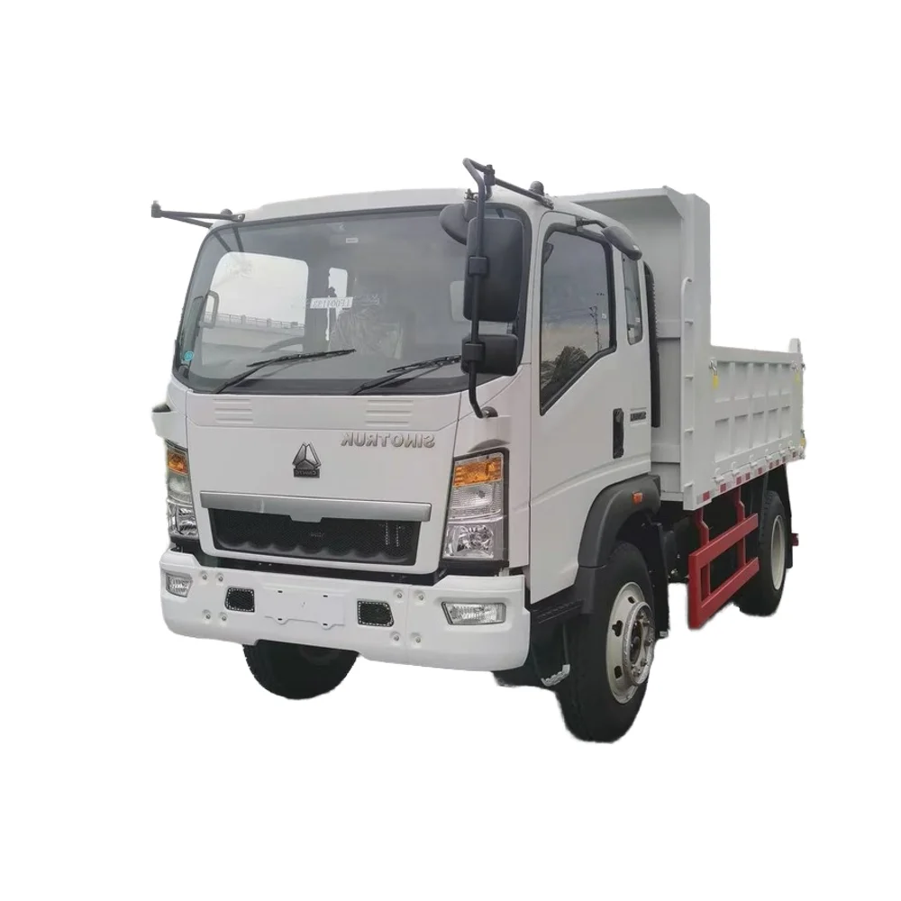 Ready to Ship Brand New  SINOTRUCK HOWO 4*2 Mini Dump Truck 3-15tons with 140 diesel engine Factory  Price