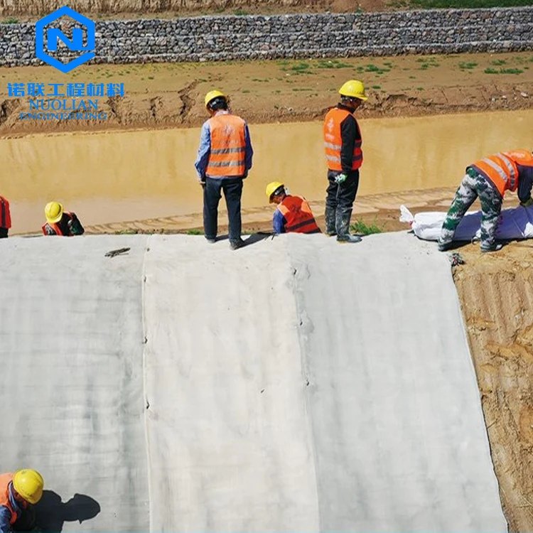 Concrete Blanket river lining insulated tarp concrete curing blanket for slope protection cement Blanket