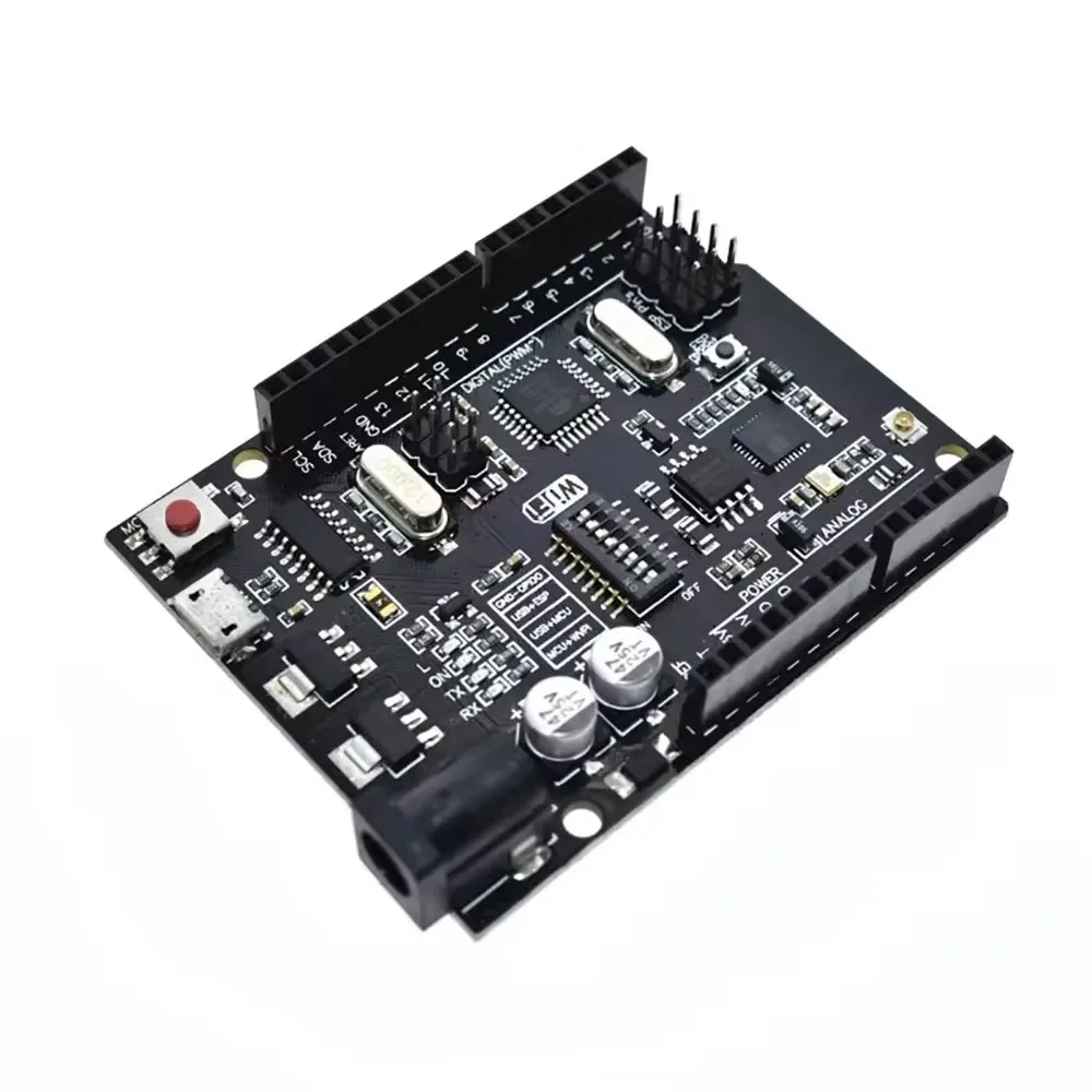 UNO SET R3 + WiFi ATmega328P + ESP8266 (32Mb memory) USB-TTL CH340G For Arduino NodeMCU WeMos ESP8266