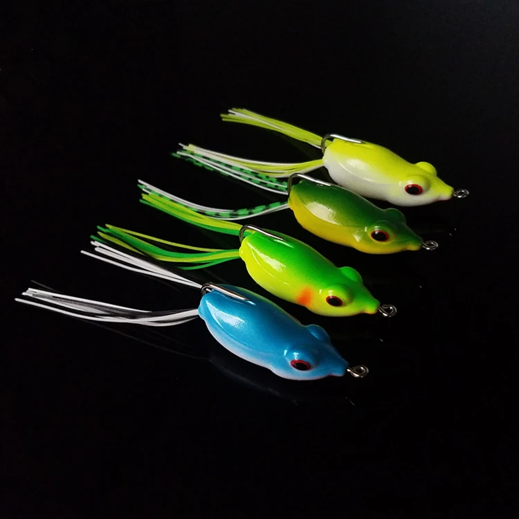 Frog lures topwater top water frog lures frog lure with two spoon