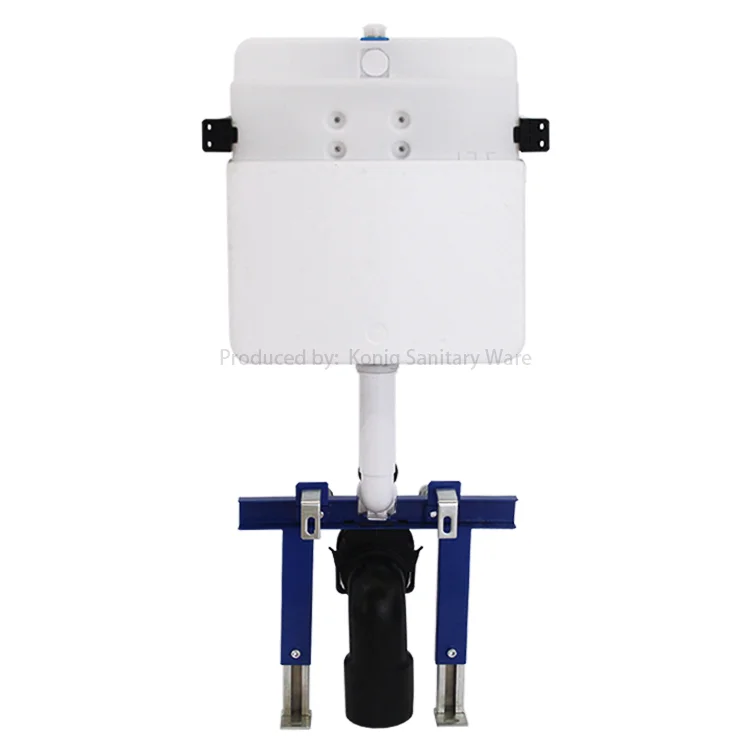 Factory price concealed cistern water tank with metal structure for wall hung toilet
