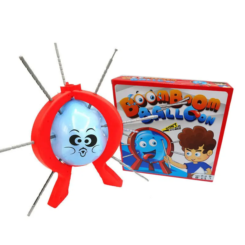 Educational Toy New Pattern Adventure Stimulation Party Game Novel And Funny Toys Boom Boom Ball Ballon Game Toy for kids