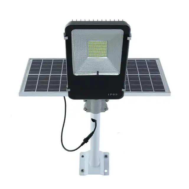 High Quality 100w   LED IP65 Waterproof Outdoor High Power Solar Street Light  with Motion Sensor for Road Lighting