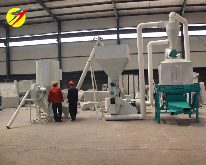 Small scale feed plant equipment animal feed mill production line equipment