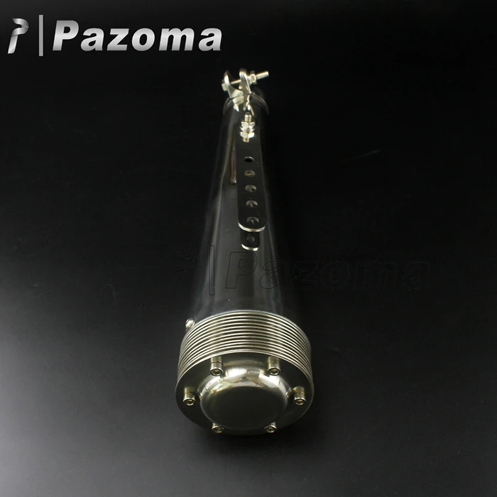 Dirt Bike Scooter Motorcycle Exhaust Muffler Silencer Universal Exhaust Pipe Muffler Exhaust Tip For 37-45mm pipe Bike