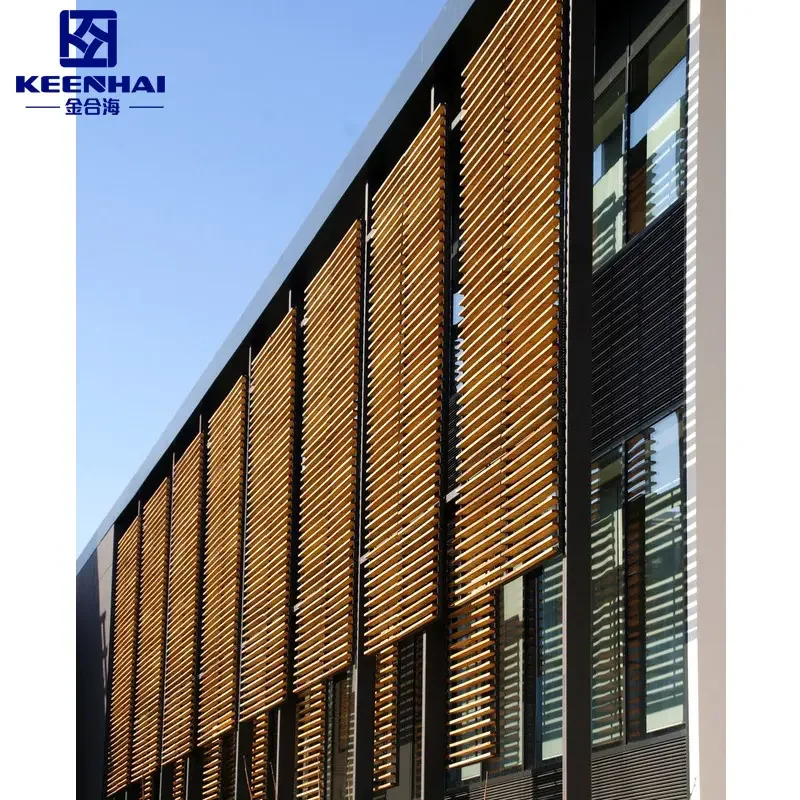 Most Popular Aluminium Decorative Facade Panels Outdoor Screen Louvers for Residential Office and Hotel Exterior Applications