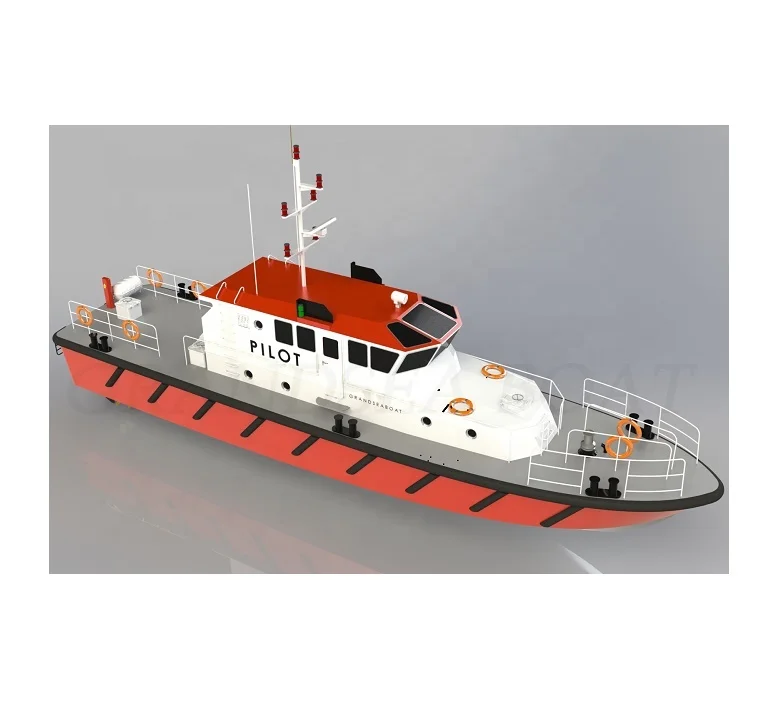 Grandsea 20m harbor launch boat steel hull pilot boat for sale