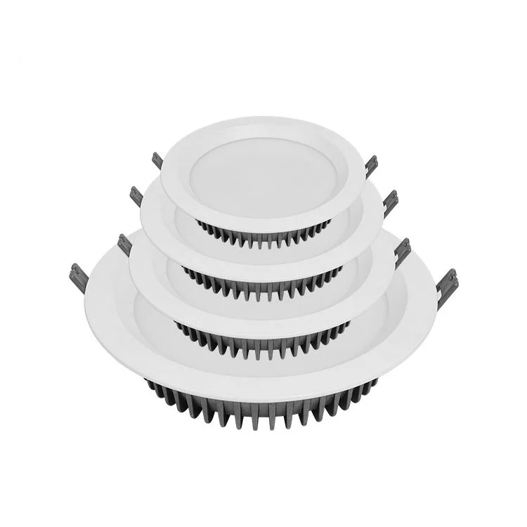 High Quality 7w 9w 12w 18w Ceiling Recessed Round Spotlight SMD Down Light Hotel Commercial Led Downlight