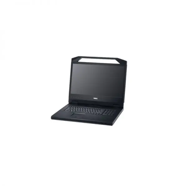 Dell 18,5 в 1U светодиодная KMM консоль на английском языке клавиатура с монтажным кронштейном 1U KVM