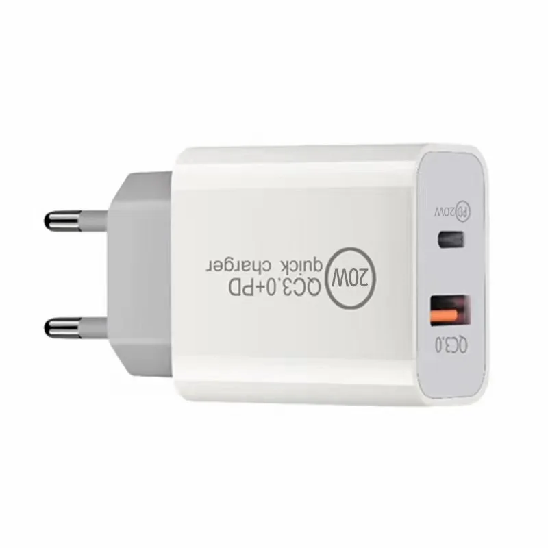 Wholesale 20w Usb C Type C Fast Charging Wall Charger Power Adapter Pd Travel Charger For Phone