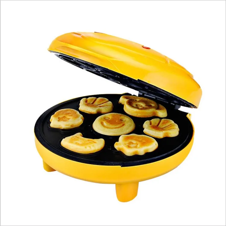 Hot Sell Mini Cake Waffle Maker Iron Health Bbq Grill Pop Octopus Ball Donut Bubble Egg Waffle Maker
