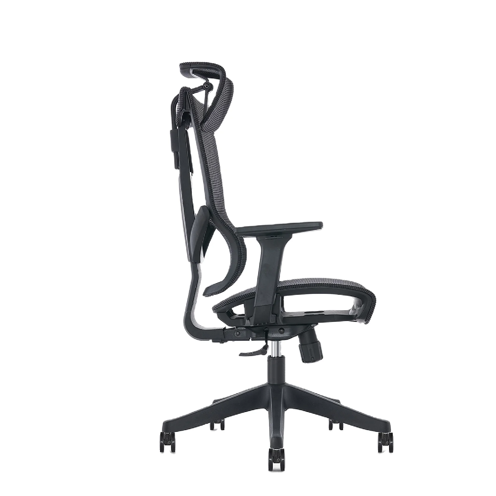 Factory 3d headrest 4d armrest full mesh ergonomic office chair with optional footrest