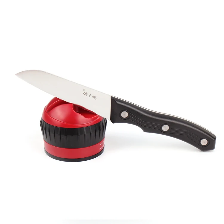 
Wholesale cheap portable kitchen accessories germany 2 stage knife sharpener suction pad 