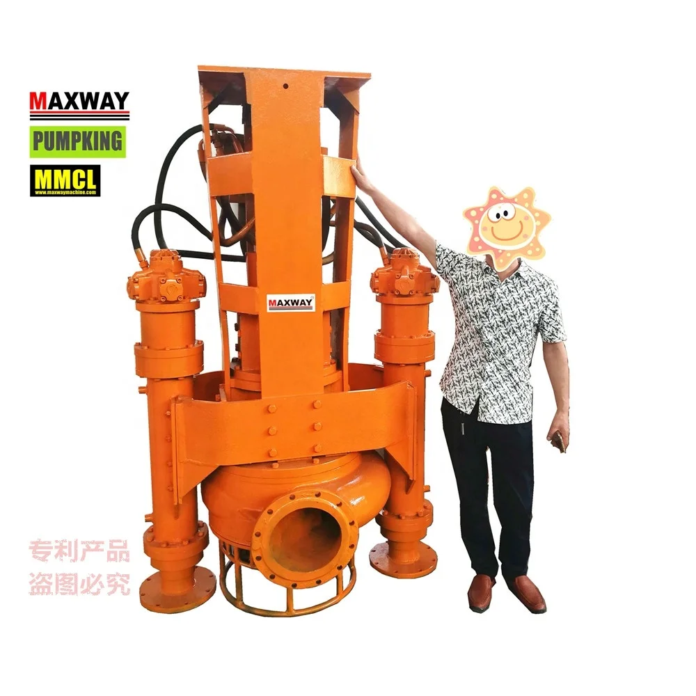MAXWAY PUMPKING Brand 250QSY500-45 Hydraulic Submersible Fine Sand Dredge Pump