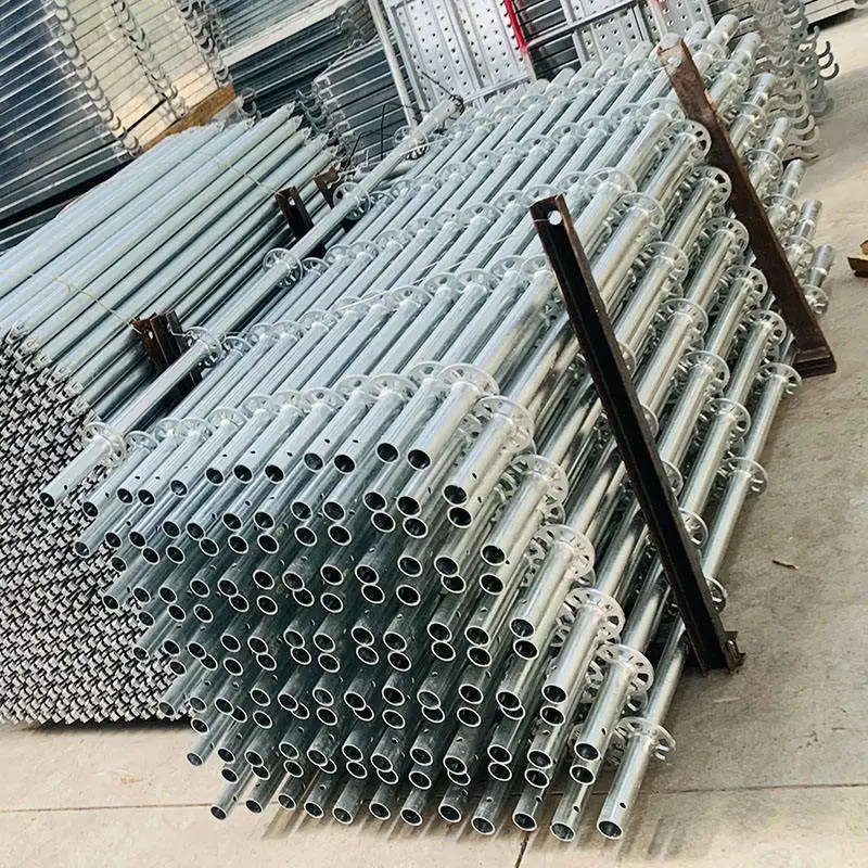 Индивидуальный кольцевой замок andamio оцинкованная круглая система кольцевых замков для строительных лесов