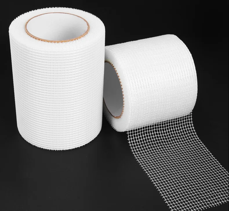 Self adhesive fiberglass mesh tape for Wall Crack Repair drywall joint tape fiberglass plaster mesh for plasterboard