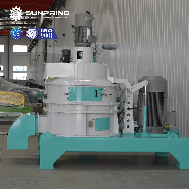 SunPring hammer mills for millet and maize double rotor hammer mill water drop hammer mill with mixers