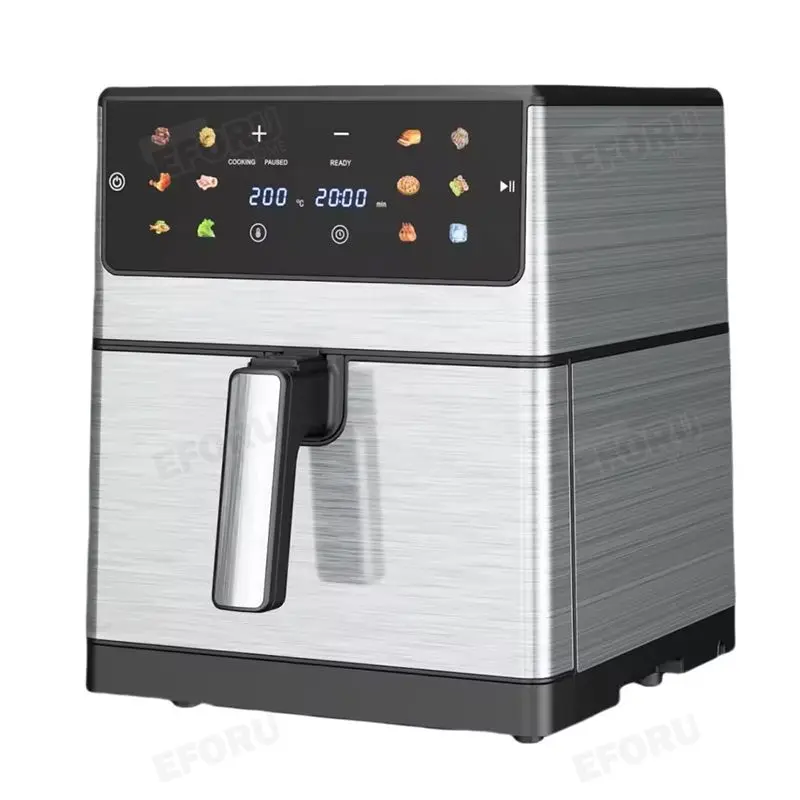 Home Electric Appliances Double Heaters Air Fryer With Full Stainless Steel Housing Powerful Multifunctional Air Fryers