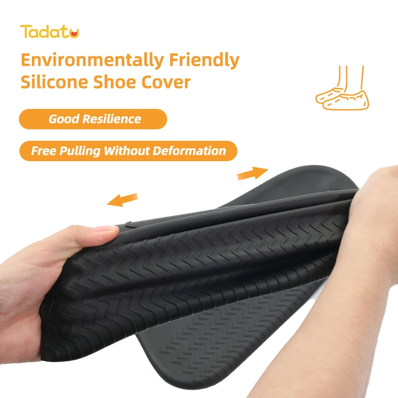 High Quality Unisex Protective Silicone Rain Boots Waterproof Rain Shoe Cover