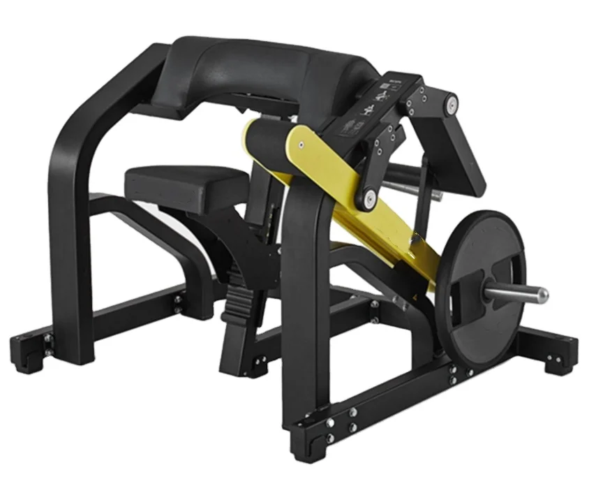 LZ72 Commercial Plate Loaded Press Gym Fitness Equipment Seated Biceps Machine for gym club