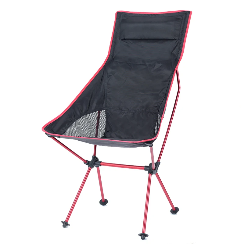 
Ultralight Light weight Outdoor Highback Folding Aluminum Steel Camping Picnic Chair Blue 