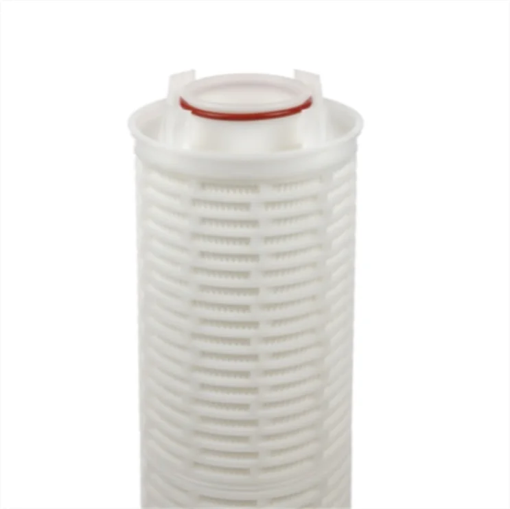 High flow rate Pleated membrane filter cartridge PP/PES/PVDF/PTFE/Nylon water filter cartridge