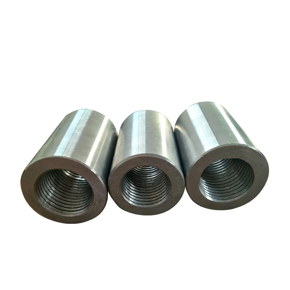 Steel Rebar Mechanical Couplers Construction Material Jointing Connector Bar Break Rebar Coupler Joint