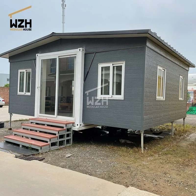 Comfortable Mobile Insulated Homes Modular House Prefabricated Homes Cottage House With Villa Decoration