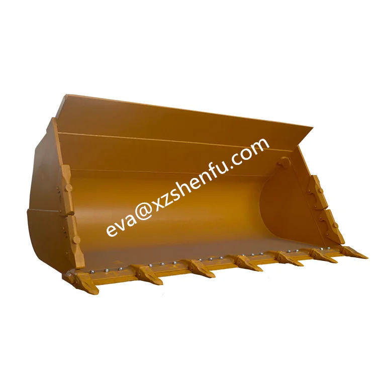 966 loader bucket heavy duty rock bucket with 4.2cubic