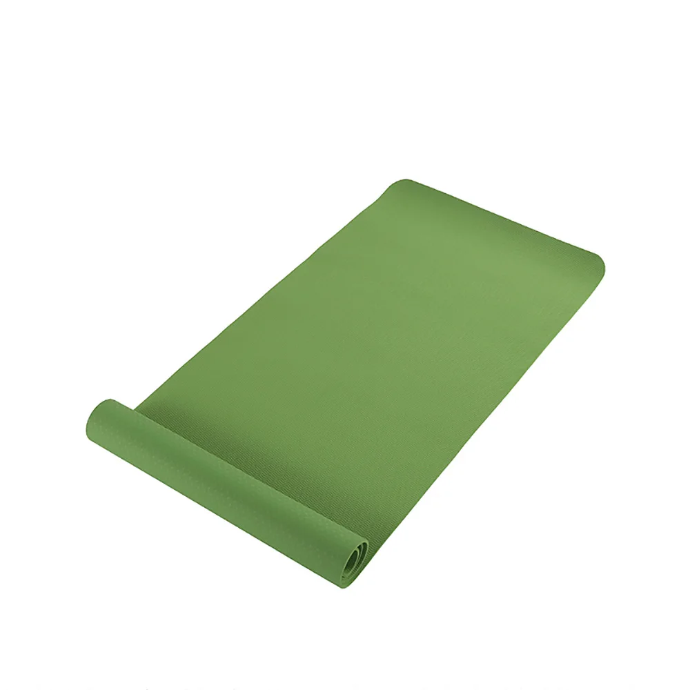 TPE Waterproof High Quality Anti-slipyoga Mat for Kid Men and Women Hot Selling 6mm Eco Friendly OEM OPP Film Yoga Mats 1set