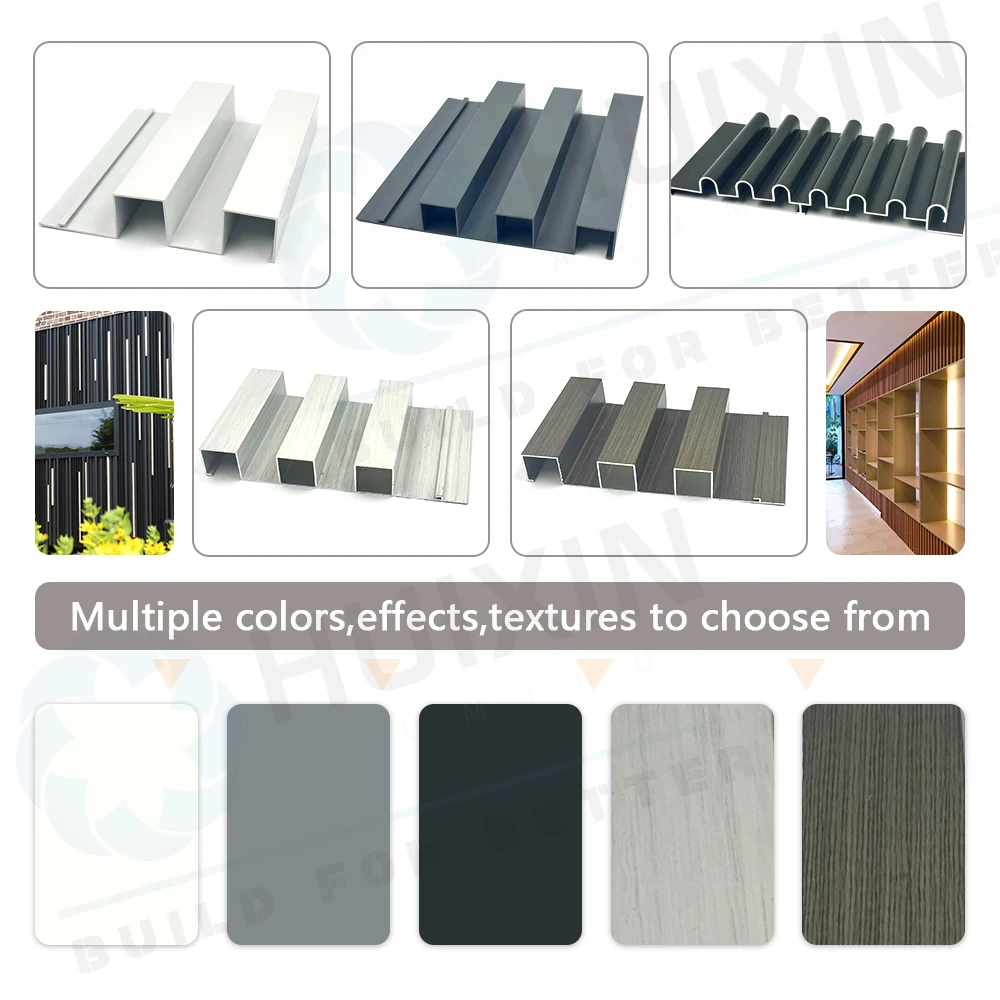 Manufacturer Aluminium Exterior Wall Panels Aluminium Cladding Wall Profile