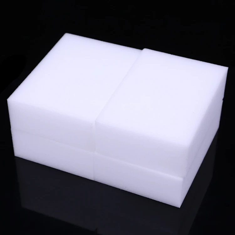 2024 Hot Selling 4 Pcs Set Factory Customized Nano Magic Melamine Sponge 10*7*3 cm for Scouring & Cleaning